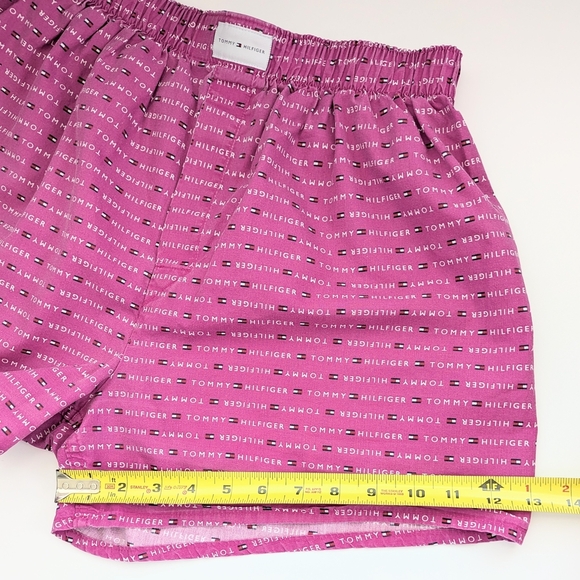 Tommy Hilfiger (Size Large) UNISEX Pink Logo Boxer Shorts/Pyjama Bottoms - Picture 8 of 10